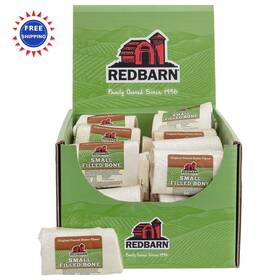 Red99013 Redbarn Pet Products Small Filled Dog Bones Peanut Butter Flavor Long Lasting