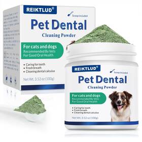 Nyjmt003 Reiktlud Dental Powder For Dog Teeth Cleaning Tooth With Probiotics Fo