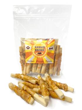 Renas Recipe 858767312315 Chicken Biscuit Twists 8 Oz Crunchy Cage Free