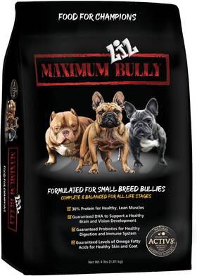 Replenish Pet Foods 445013716716 Maximum Lil Bully 4lb