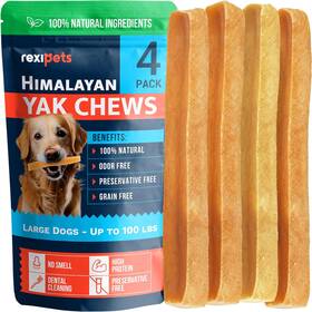 Rexipets 705353945694 100% Natural Yak Cheese Himalayan Made Dog Chews All Breeds - Lactose Free C