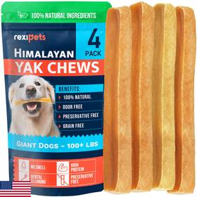 B0cs2zmn58 Rexipets 100 Natural Yak Cheese Himalayan Made Dog Chews All Breeds - Lactose