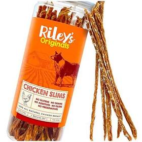 Rileys 850013260201 Chicken Strips For Dogs - Usa Sourced Single Ingredient Dog Treat -dehydrated
