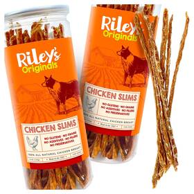 Rileys 850013260294 Slims Chicken Sticks For Dogs - Natural Usa Sourced Dehydrated Jerky