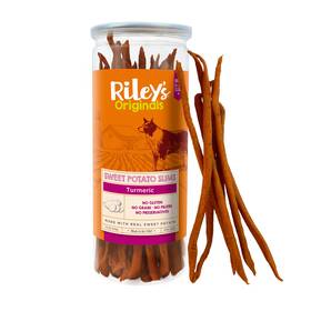 Rileys 850013260317 Slims Dried Sweet Potato Dog Treats - Dehydrated Chews With Turm
