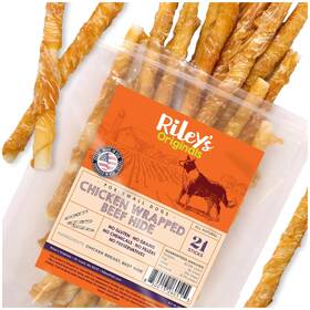 Rileys 850013260515 Chicken Wrapped Dog Treats - Usa Sourced Made Small