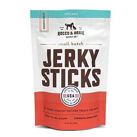 B00kflefe6 Rocco & Roxie And Chicken Jerky Dog Treats Soft Training Snacks Made In Usa