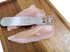 Ropto 767659531827 Tendon Remover Puller For Removing White Bits Tenderloins From Chicken Breast