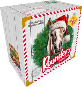 006247 Rounders Holiday Horse Treats Gift Box 10 Lb Assorted Flavors