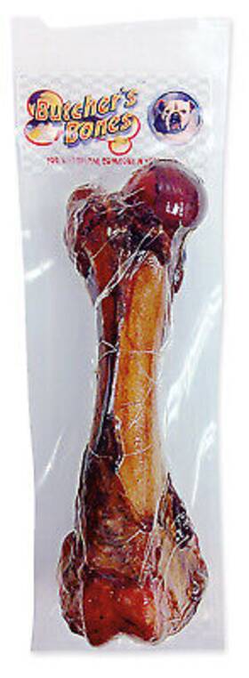 96724 S & Products Inc 24 Pack Hickory Hambone Bone Dog Treat 7-in