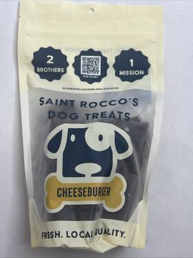 Saint Rocco S 196852846795 Roccos Dog Treats Cheeseburger Flavor Jerky Sticks 16oz Soft Chews