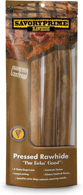 49600022 Savory Prime 3-pack Pressed Roll 10-inch 2 Pound Pack Of 1 Natural