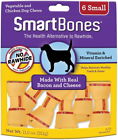 20810833029932 Sbbac-02993 Smartbones Dog Chews Bacon Cheese Small Count Pack