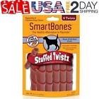 Sbst-02066 Smartbones Stuffed Twistz Pork Flavor Dog Chew Rawhide 810833020669