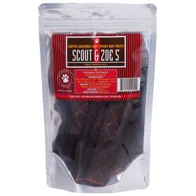 37-atsb-8w3n Scout & Zoes And Carp Fish Spears 4oz Dog Jerky Treats Smoked Pet Chews Protein