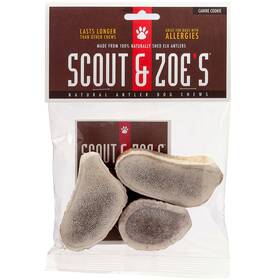 4462 Scout & Zoes And Elk Antler Canine Cookies - Dog Chews Small Breed-light Chewers