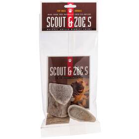 Scout & Zoes 609613454486 And Elk Antler Nibblets - Dog Small Animal Chews Preservative Free