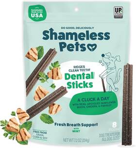 Shameless Pets 313115497444 Dental Treats For Dogs A Cluck Day - Healthy Sticks Wit
