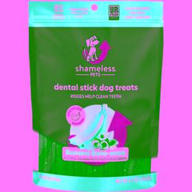 Shameless Pets 850010897288 Dog Dental Sticks 7.2 Oz Banana/bone Bro