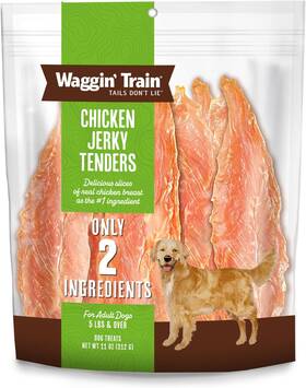 00807020160826 Simply Protein For Pets Wagginft Train Limited Ingredient Grain Free Dog Treat Chicken Jerky Tenders