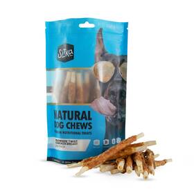 3j-msg8-o19m Sitka Farms Premium Chicken Breast Rawhide Twist 5 Inch 20 Count - Easy To Digest Rewar