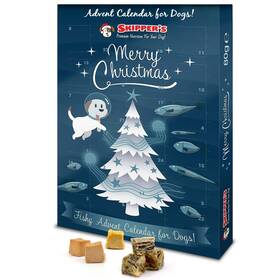 Scdt-2025 Skippers Christmas Advent Calendar For Dogs - White Fish 1 Count Pack Of