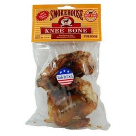 Smokehouse 078565840560 Knee Bone Natural Dog Treat 2 Count