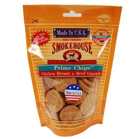 Smokehouse 078565854550 Usa Made Prime Chips Dog Treat Chicken And Bee