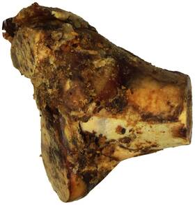 114041 Smokehouse Pet Products 82505 Meaty Knuckle Beef Bone Treat For Dogs Medium