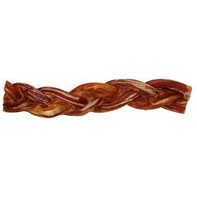 85969-2 Smokehouse Single Braided Pizzle Dog Treat 9in