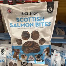 Ptslmbts3 Snif Snax Scottish Salmon Bites Sweet Potato Premium Dog Treats 48 Ounce Ptslmbts3 Snif Snax Scottish Salmon Bites Sweet Potato Premium Dog Treats 48 Ounce