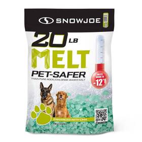 Melt20pet Snow Joe 20 Lb. Pet Friendly Premium Ice Melt Safer For Paws