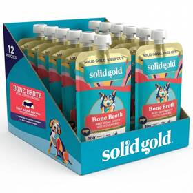 60016 Solid Gold Beef Bone Broth For Dogs - Limited Ingredient Dog Food