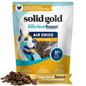64101 Solid Gold Air Dried Dog Food Toppers For Picky Eaters - Healthy Treats Made With Re