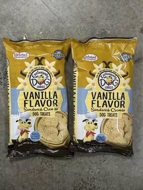 Spot 767451025005 2 Pack Sandwich Cremes Cookies Vanilla Flavor For Dog Treat 8oz