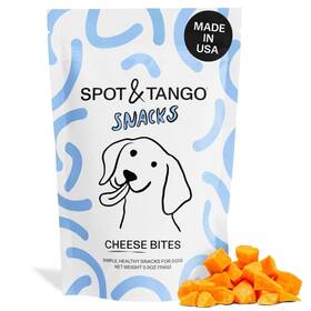 Spot & Tango 850031311381 And Cheese Bites Dog Treats - Single 5.5 Ounce Pack Of 1