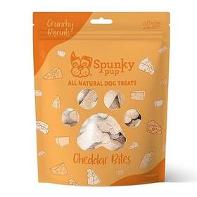 D6190 Spunky Pup 6ct 10oz Cheddar Crunch Biscuits