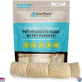 B087yy49cp Stanley Beef Cheek Rolls For Dogs - 10 Inch Large Chews Rawhide Alternative 4 Pack