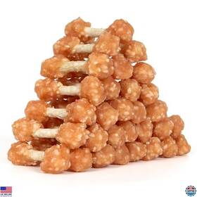 B09tzwdrk5 Stanley Mini Rawhide Dog Treats 16oz Chicken Dumbbells For Small Dogs Crunchy Chews