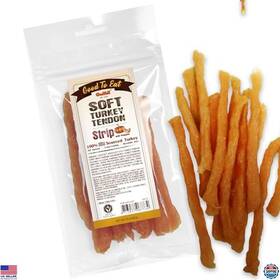 B0d8b5dtsv Stanley Soft Turkey Tendon Strips With Pumpkin 3oz - Chewy Snack For Small Dogs