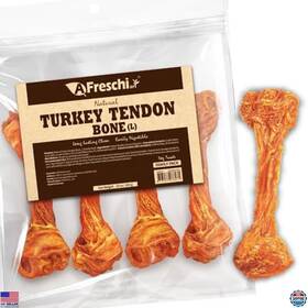 B0djvjfz6s Stanley Natural Turkey Tendon Bone 10oz - All Puppy Chew Hypoallergenic Large