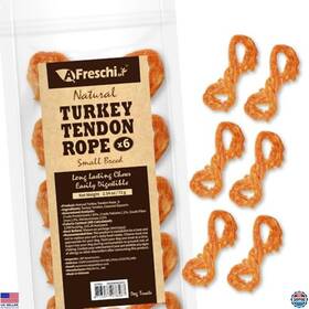 B0dq7hxvnb Stanley Turkey Tendon Chews For Small Dogs 6 Pack All Natural Hypoallergenic Treats