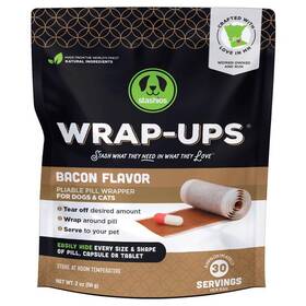 Stashios 854585007141 Wrap-ups Bacon Grain Free Pill Pockets For Dogs 2 Oz 1 Pk