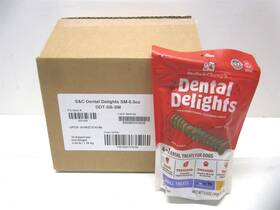 Stella & Chewys 810027374196 And Small Freeze-dried Chicken Dog Treats Dental Delights-10 Bags