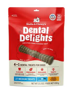 Stella & Chewys 810027374240 And Dental Delights With Freeze-dried 1.45 Pound Pack Of 1