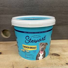 Stewart 073101002044 Single Ingredient Freeze Dried Dog Treats Chicken Breast 14.8oz Exp 2/26