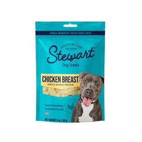 Stewart 073101002815 Freeze Dried Dog Treats Chicken Breast 3 Oz Grain Free And Gluten Rese