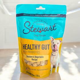 Stewart 073101003911 Freeze Dried Dog Treats Chicken/vegetable With Probiotics 4 Oz Read
