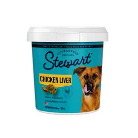 Stewart 073101017147 Freeze Dried Dog Treats Chicken Liver Healthy Natural Single Ingredient