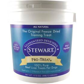 401417 Stewart Pro-treat Freeze Dried Beef Liver Treats For Dogs 17.5 Oz